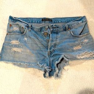 Women’s denim shorts size 30 from Abercrombie & Fitch